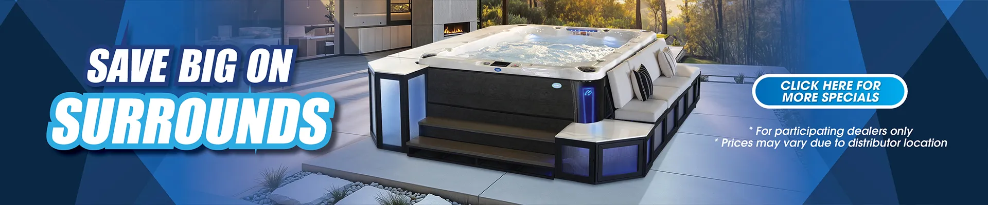 Calspas hot tub being used in a family setting - Hollywood